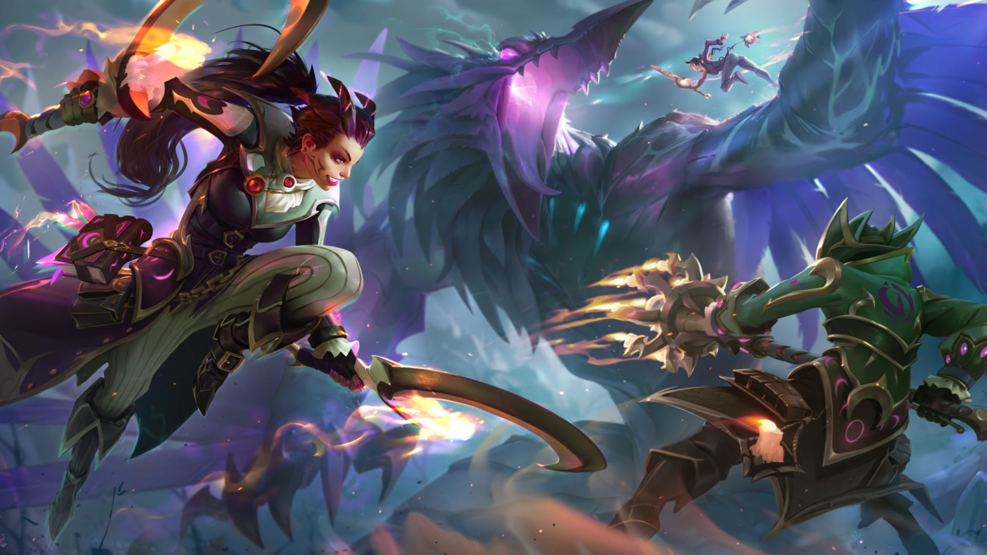 dauntless artwork hunt pass haunted shadows thumbnail