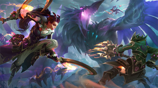 dauntless artwork hunt pass haunted shadows thumbnail