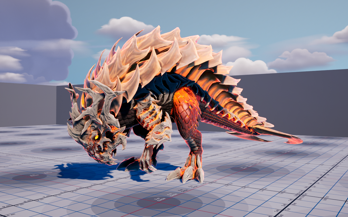 Raging Doomwake, The Charred Tyrant - Legend Behemoth