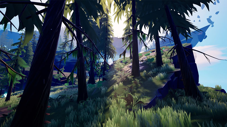 In-game screenshot, before and after