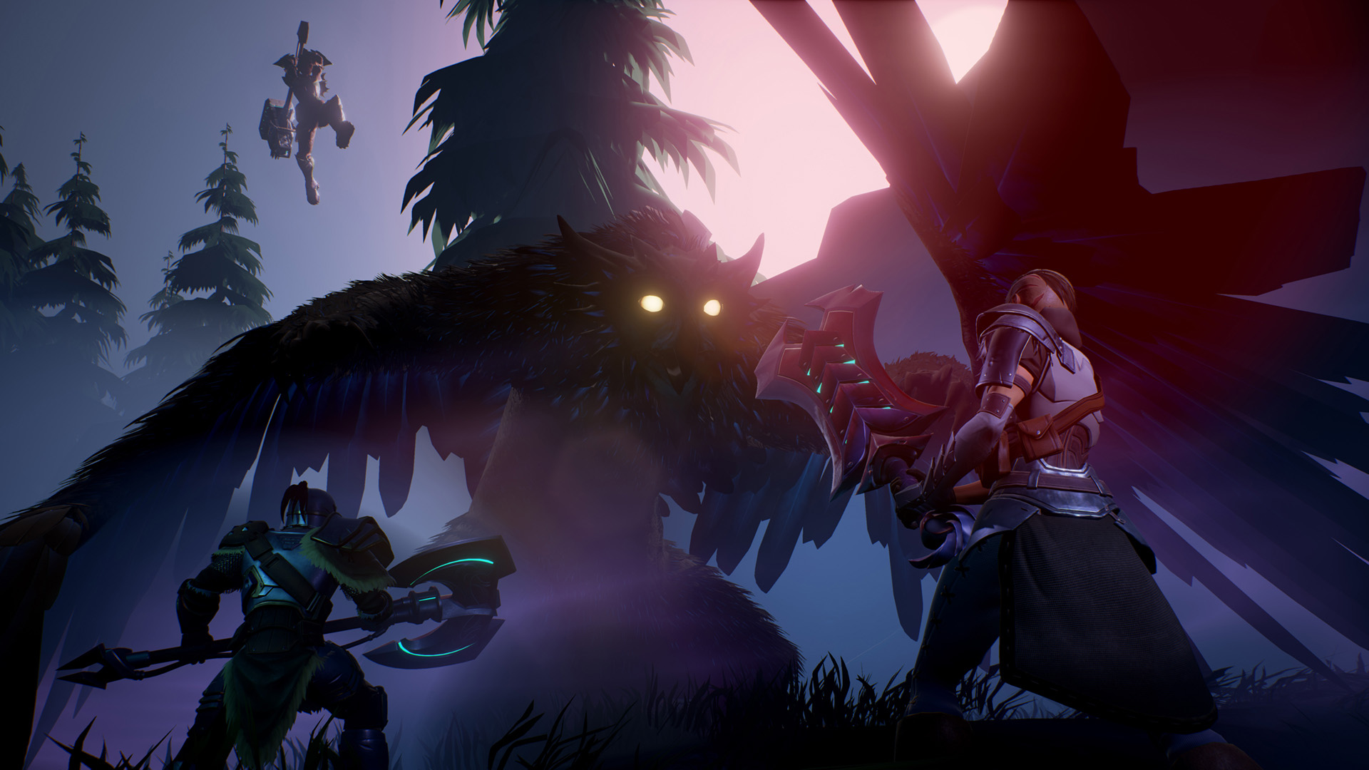 Shrike combat shot