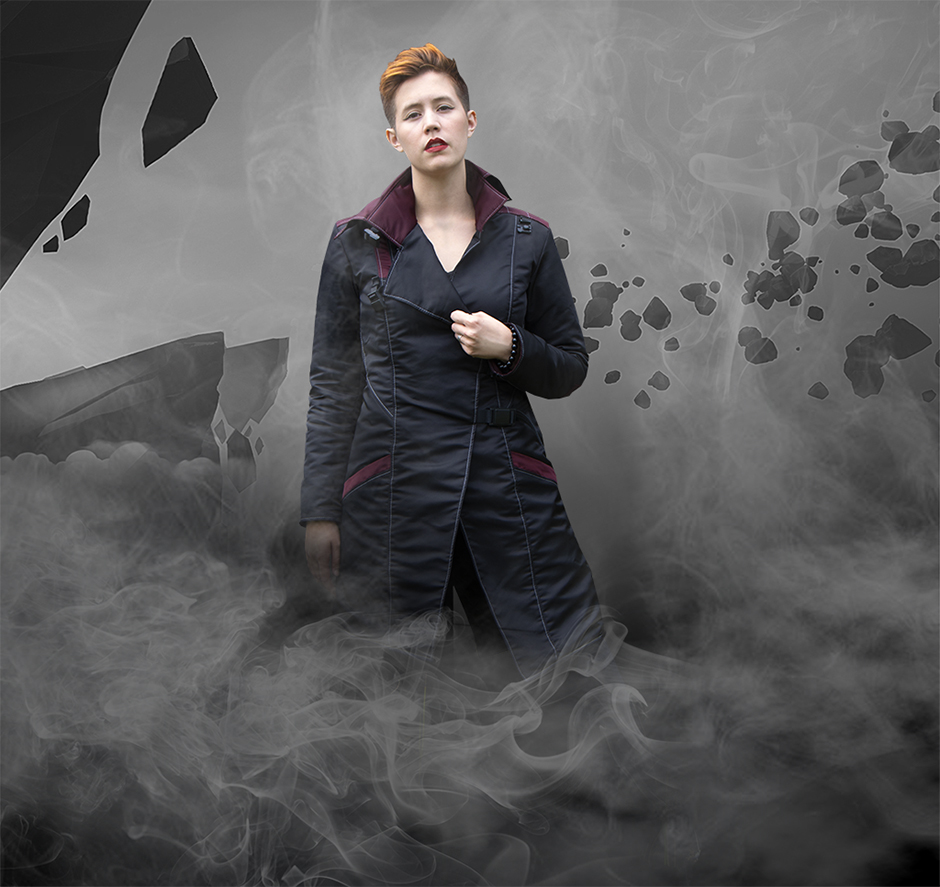 Zaga Coat in "Mercenary"