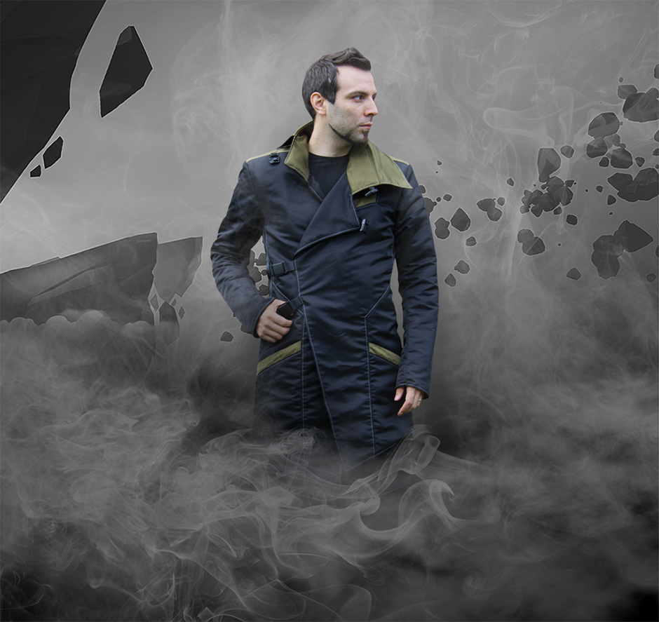 Zaga Coat in "Night Hunter"